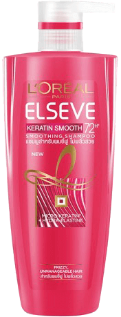 Elseve Keratin Smooth 72H Shampoo 620ml
