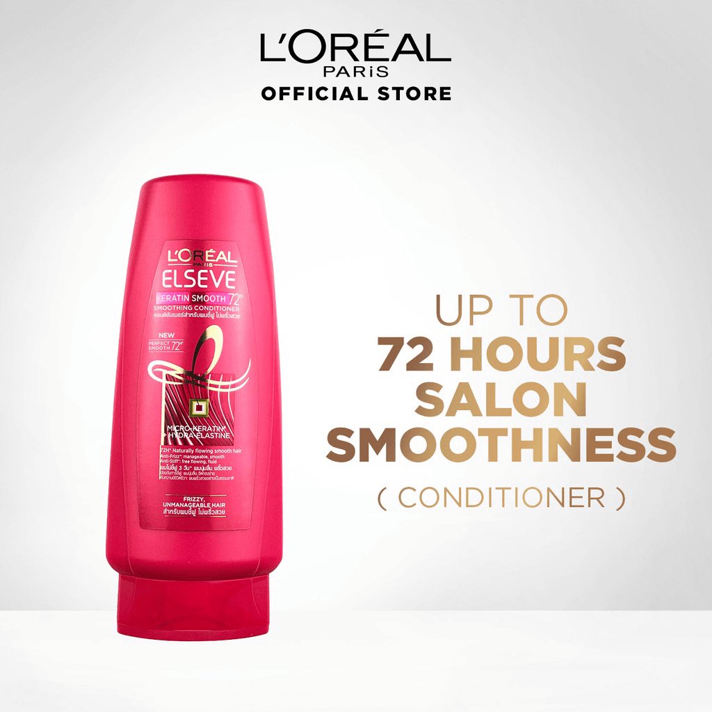 Elseve Keratin Smooth 72H Conditioner 280ml