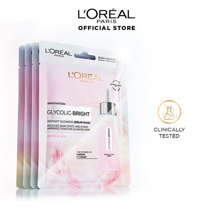 Loreal Paris Glyco Bright Instant Glowing Serum Mask X5 Packshot 6
