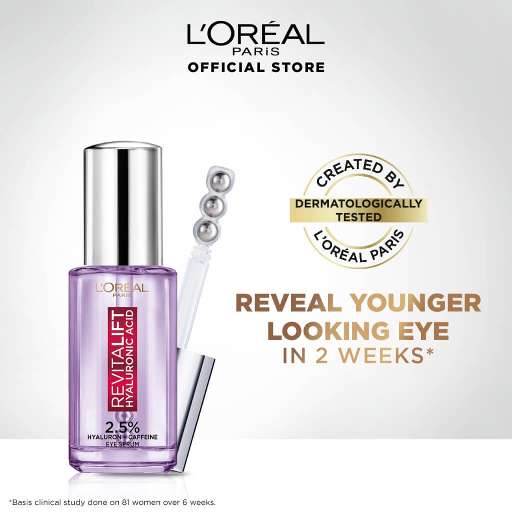 Revitalift Eye Serum with 2.5 Hyaluronic Acid & Caffeine, 4