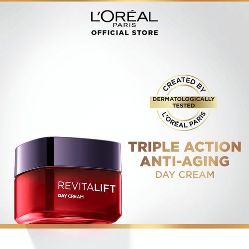 LOreal Paris Revitalift Triple Action Day Cream Packshot 1