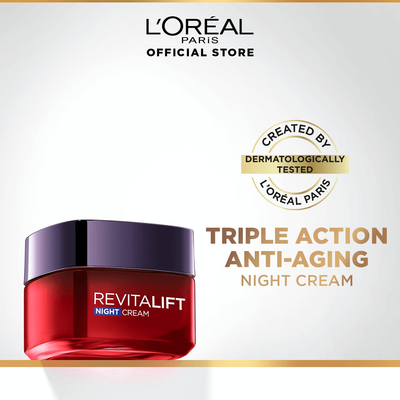 LOreal Paris Revitalift Triple Action Night CreamPackshot1