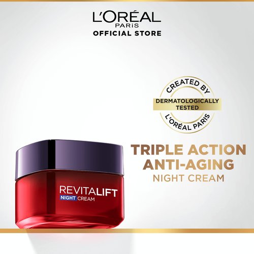 LOreal Paris Revitalift Triple Action Night CreamPackshot1