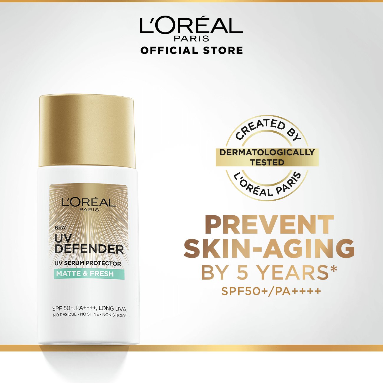 Loreal Paris UV Defender Matte And Fresh Packshot 1