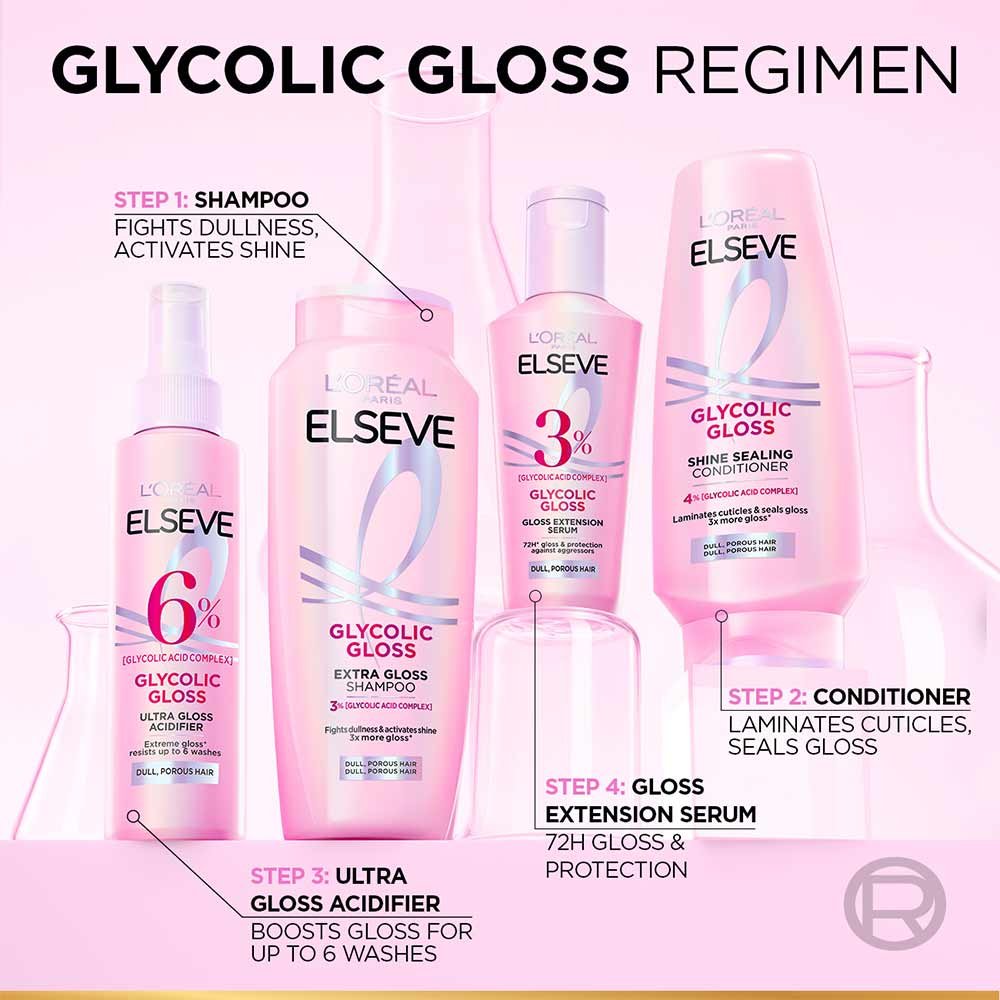 ELSEVE GLYCOLIC GLOSS 5-MINUTE ULTRA GLOSS ACIDIFIER 100ML