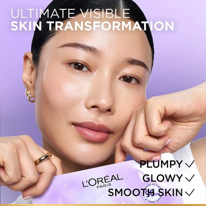 6 REVITALIFT GLASS SKIN HYDROGEL GLOW MASK 1PC
